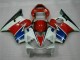 Honda CBR600 F4i Motorrad Verkleidung 2001-2003 - Weiss Rot Blau Schwarz