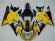 Suzuki GSXR 600/750 Motorrad Verkleidung 2001-2003 - Gelb Dunkel Blau Glanzendes Schwarz