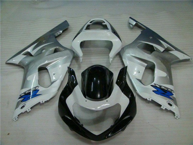 Suzuki GSXR 600/750 Motorrad Verkleidung 2001-2003 - Gelb Glanzendes Schwarz
