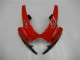 Suzuki GSXR 600/750 Motorrad Verkleidung 2006-2007 - Rot Glanzendes Schwarz