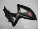 Suzuki GSXR 600/750 Motorrad Verkleidung 2008-2010 - Matt Schwarz Rot