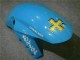 Suzuki GSXR 1000 Motorrad Verkleidung 2003-2004 - Blau Weiss Gelb Rizla