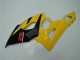Suzuki GSXR 1000 Motorrad Verkleidung 2005-2006 - Gelb Glanzendes Schwarz Rot
