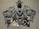 Honda CBR600RR Motorrad Verkleidung 2009-2012 - Dunkel Nardo Grau Gelb