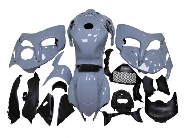 Suzuki GSXR 1300 Hayabusa Motorrad Verkleidung 2008-2020 - Glanzendes Nardo Grau