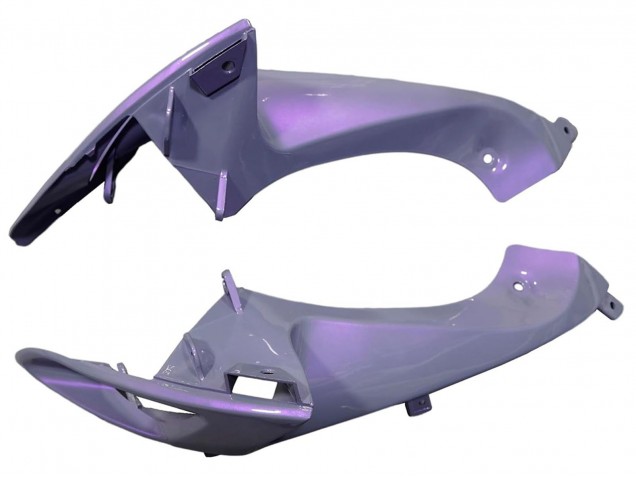 Suzuki GSXR 600 / GSXR 750 Motorrad Verkleidung 2006-2007 - Chameleon Grau Dazz Perl Lila