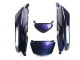 Kawasaki ZX14R ZZR1400 Motorrad Verkleidung 2006-2011 - Chameleon Blau Lila