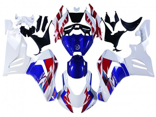 Honda CBR1000RR-R Motorrad Verkleidung 2020-2023 - Weiss Rot Blau