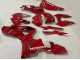 Honda CBR1000RR-R Motorrad Verkleidung 2020-2023 - Kastanienbraun Rot Schwarz