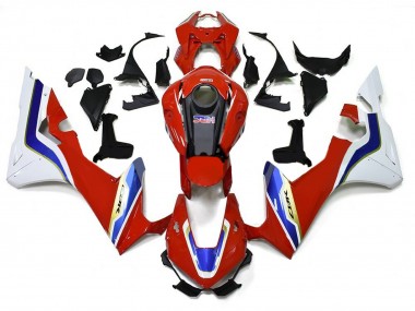 Honda CBR1000RR-R Motorrad Verkleidung 2020-2023 - Weiss Rot Blau HRC
