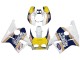 Honda CBR400RR NC23 Motorrad Verkleidung 1987-1989 - Weiss Gelb Blau Rothmans