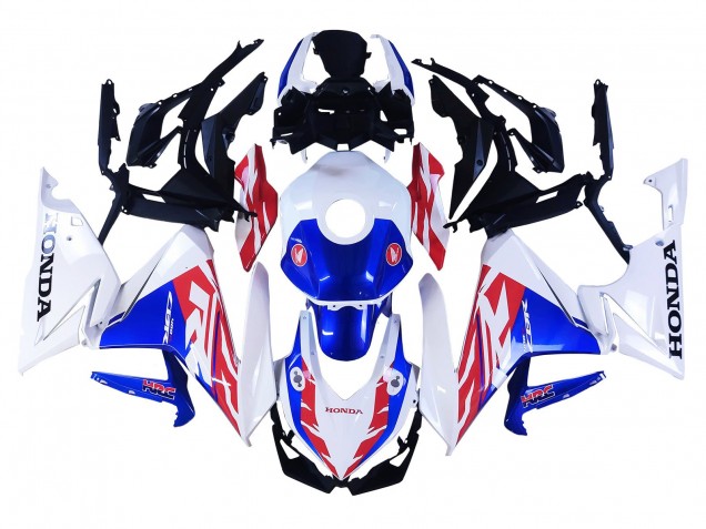 Honda CBR400R Motorrad Verkleidung 2022 - Weiss Rot Blau