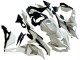 Kawasaki ZX25R ZX-25R Motorrad Verkleidung 2019-2025 - Weiss Silber Grun Schwarz Trick Star
