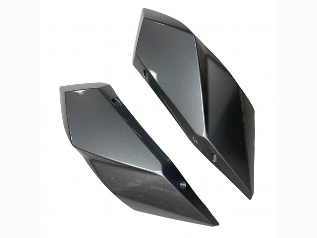 Kawasaki Ninja H2 Motorrad Verkleidung 2015-2022 - Silber Schwarz Carbonfaser