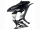Kawasaki Z1000SX Motorrad Verkleidung 2010-2016 - Glanzendes Schwarz Gold Weiss Mobil West