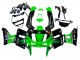 Kawasaki ZZR600 Motorrad Verkleidung 1998-2003 - Grun Schwarz Monster Elf