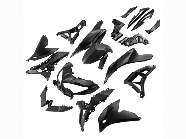 Kawasaki Versys 650 Motorrad Verkleidung 2021-2024 - Matt Schwarz