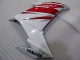 Yamaha FZ6R Motorrad Verkleidung 2009-2015 - Weiss Rot Schwarz