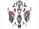 Yamaha MT07/FZ07 Motorrad Verkleidung 2012-2017 - Grau Rot