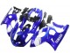 Yamaha YZF600R Thundercat Motorrad Verkleidung 1996-2007 - Blau Weiss Silber