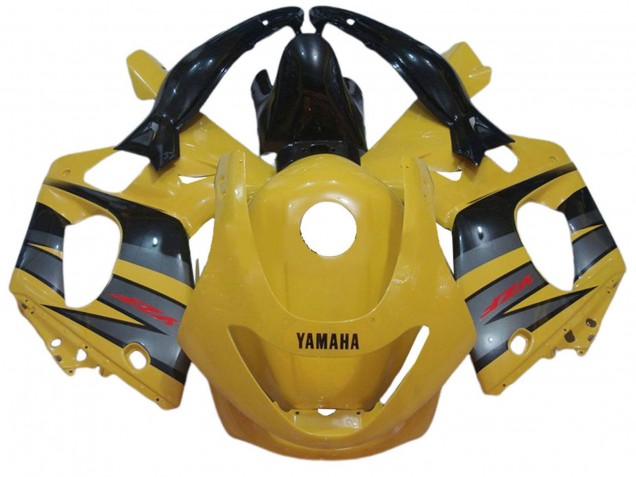 Yamaha YZF600R Thundercat Motorrad Verkleidung 1996-2007 - Gelb Grau Schwarz