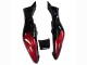 Yamaha YZF 1000R Thunderace Motorrad Verkleidung 1997-2007 - Schwarz mit Dunkel Rot Flamme