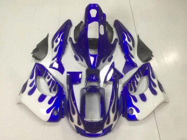 Yamaha YZF 1000R Thunderace Motorrad Verkleidung 1997-2007 - Blau Weiss