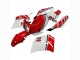 Yamaha RZV500 / RD500 Motorrad Verkleidung 1985-1987 - Weiss Rot Schwarz