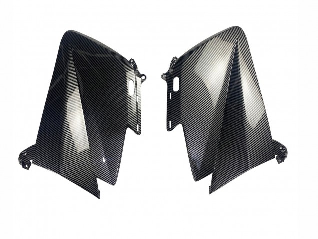 Yamaha TMAX530 Motorrad Verkleidung 2012-2014 - Schwarze Carbonfaser