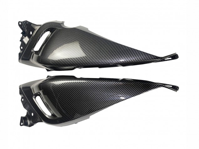 Yamaha TMAX530 Motorrad Verkleidung 2012-2014 - Schwarze Carbonfaser