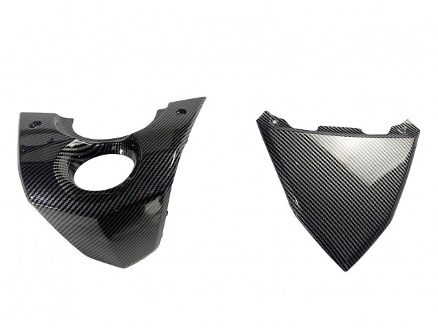 Yamaha TMAX530 Motorrad Verkleidung 2012-2014 - Schwarze Carbonfaser
