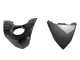 Yamaha TMAX530 Motorrad Verkleidung 2012-2014 - Schwarze Carbonfaser
