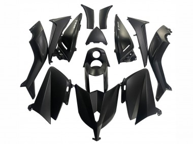 Yamaha TMAX530 Motorrad Verkleidung 2012-2014 - Matt Schwarz