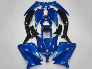 Yamaha TMAX530 Motorrad Verkleidung 2012-2014 - Blau Schwarz