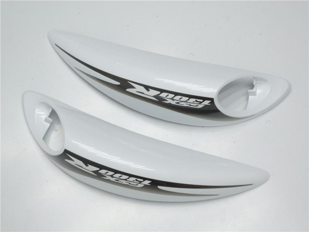 Suzuki GSXR 1300 Hayabusa Motorrad Verkleidung 2008-2020 - Weiss
