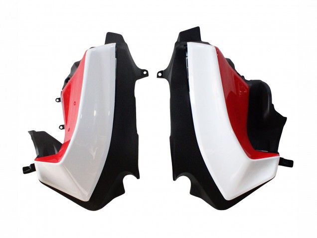 Ducati Panigale V2 Motorrad Verkleidung 2020-2024 - Weiss Rot Matt Schwarz