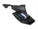 BMW K1200S Motorrad Verkleidung 2005-2010 - Glanzendes Schwarz Matt Schwarz Blau Linie