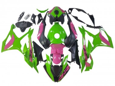 BMW S1000RR Motorrad Verkleidung 2023-2024 - Rosa Grun Schwarz