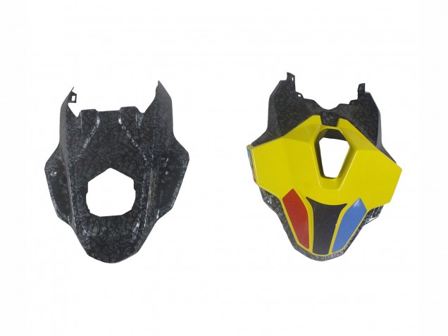 BMW S1000RR Motorrad Verkleidung 2023-2024 - Gelb Carbonfaser