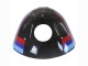 BMW S1000RR Motorrad Verkleidung 2023-2024 - Schwarz Blau Rot