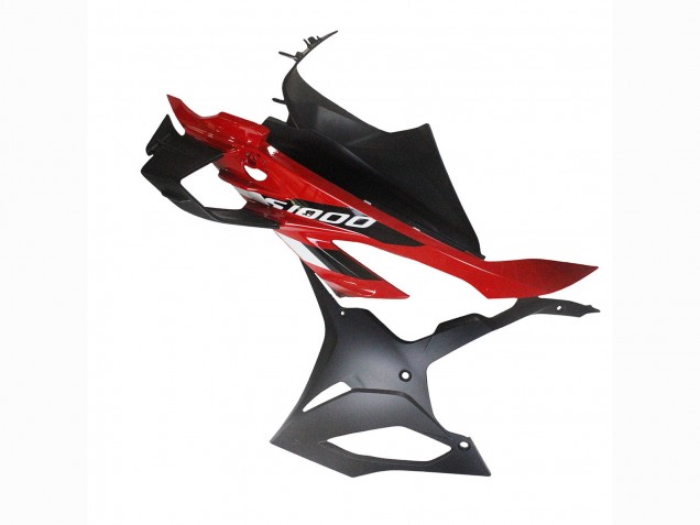 BMW S1000RR Motorrad Verkleidung 2023-2024 - Rot Matt Schwarz