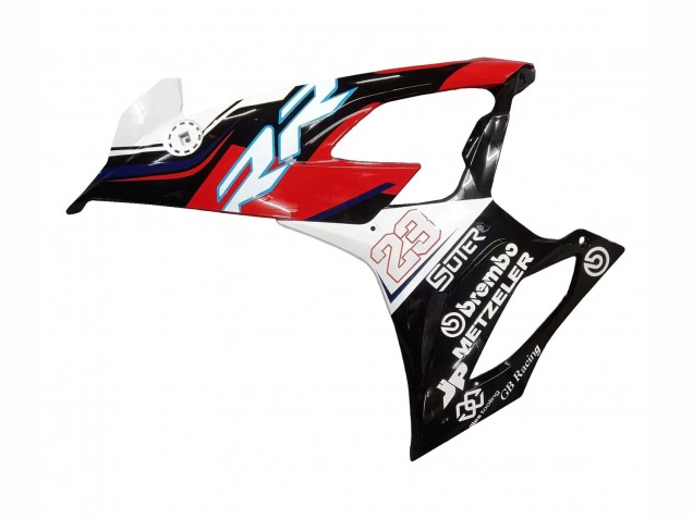 BMW S1000RR Motorrad Verkleidung 2019-2022 - Blau Rot Weiss 23