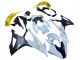 BMW S1000RR Motorrad Verkleidung 2019-2022 - Weiss Gold