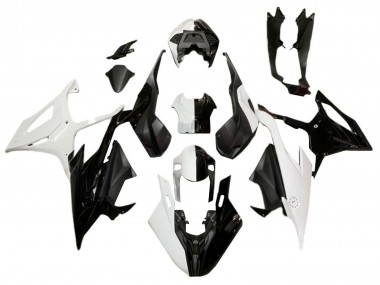 BMW S1000RR Motorrad Verkleidung 2019-2022 - Weiss Schwarz