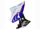 BMW S1000RR Motorrad Verkleidung 2017-2018 - Weiss Blau Rot Glanzendes Schwarz
