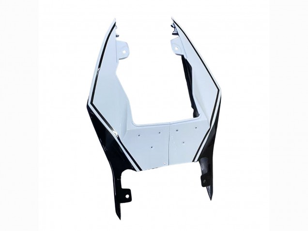 BMW S1000RR Motorrad Verkleidung 2015-2016 - Weiss Glanzendes Schwarz Fiamm