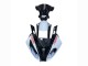 BMW S1000RR Motorrad Verkleidung 2015-2016 - Weiss Glanzendes Schwarz Fiamm