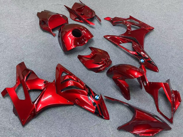 BMW S1000RR Motorrad Verkleidung 2009-2014 - Rot