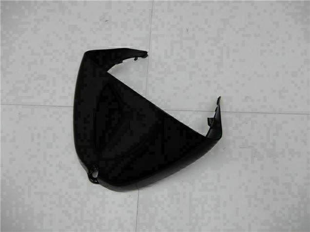 Kawasaki ZX6R Motorrad Verkleidung 2005-2006 - Glanzendes Schwarz Weiss West