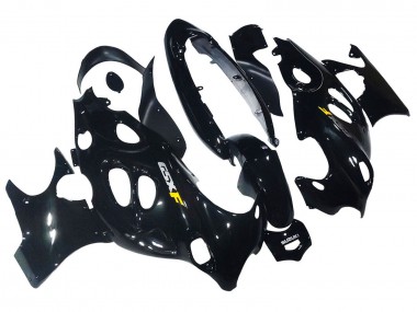 Suzuki GSX600F/GSX750F Motorrad Verkleidung 2004-2006 - Glanzendes Schwarz